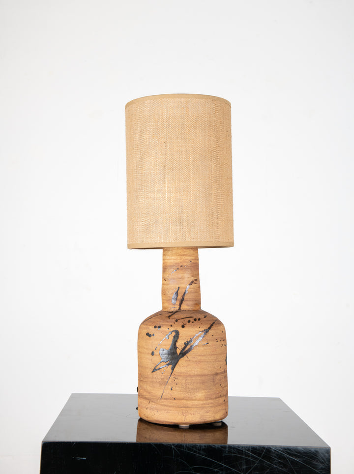 Lampe en grès poterie de la colombe, 1970